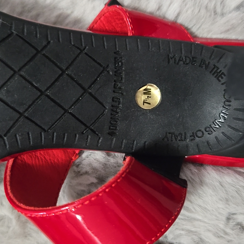 Donald J Pliner Red stilleto heels Sandals - Picture 8 of 9